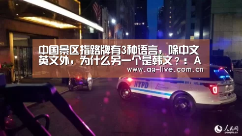 中国景区指路牌有3种语言,除中文英文外,为什么另一个是韩文?:AG真人官网(图4) AG真人官网